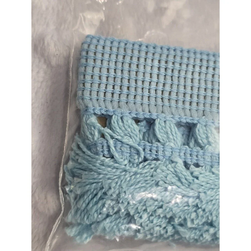 Vintage Fringe Teal Newell New Accents On Shades Self Adhesive Window Shade Trim